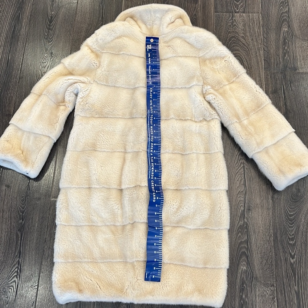 Real Mink Long Fur Coat - Picture 16 of 16